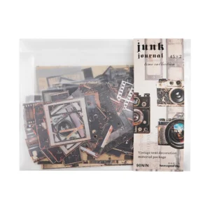 Alternative view of Material Package - Time Collection Series Vintage Wall Film Label, 90 pcs