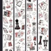 Pet Tape - Vintage Playing Cards and Chess Set, 5m