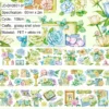 Pet Tape - 60mm*200cm Vintage Flower Stamp
