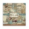 STAMPERİA, Around the World-Scrapbooking Small Pad 10 sheets cm 20,3X20,3 (8"X8")