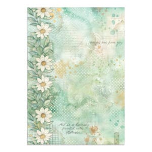 Alternative view of STAMPERİA, Daisy Art- Junk Journal- stickers, cut-outs, backgrounds