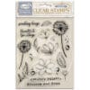 STAMPERİA, Dewdrops Blossoms- Acrylic stamp cm 14x18