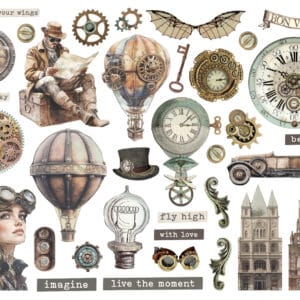 Alternative view of STAMPERİA, Voyages Fantastiques- Die cuts