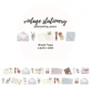 Penpaling Paula, Vintage Stationery, Washi Tape,1.5cmx10m