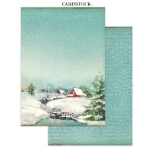 stamperia classic christmas junk journal stickers 4alt
