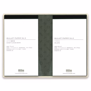 Alternative view of Bullet Jotter Writing Pad & Cover Set – Gabardine Ivory White