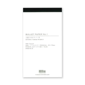 Bullet Jotter Writing Pad Refill – Sanzen Tomoe River S