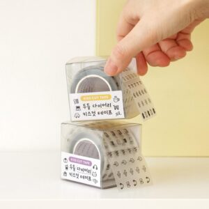 Iconic, Doodle Kiss Cut Tape Diary, 03 Day - Görsel 4