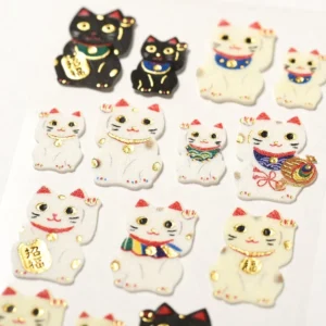 G. C. Press, Flocked stickers - Maneki neko - Görsel 4