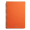KUNISAWA, FIND RING NOTE, Tangerine, A5, 5mm Grid, 80 Pages