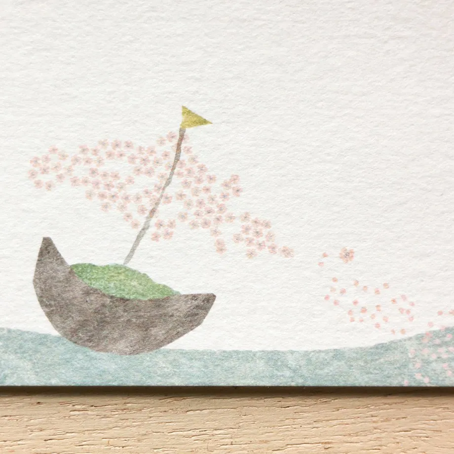Cozyca Products, Letter Paper – Sakura by Yuko Omori - Görsel 6