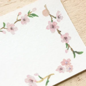 Cozyca Products, Letter Paper – Sakura by Yuko Omori - Görsel 5