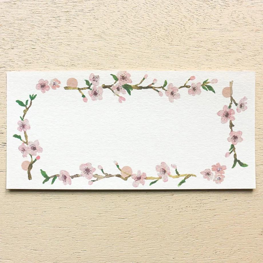 Cozyca Products, Letter Paper – Sakura by Yuko Omori - Görsel 4