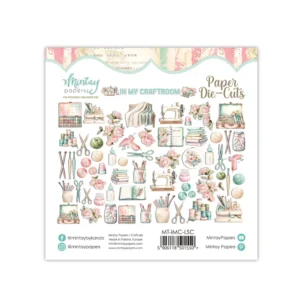 Alternative view of Mintay Papers, Paper Die-Cuts - In My Craftroom, 60 pcs