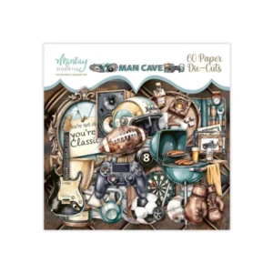 Mintay Papers, Paper Die-Cuts - Man Cave, 60 pcs