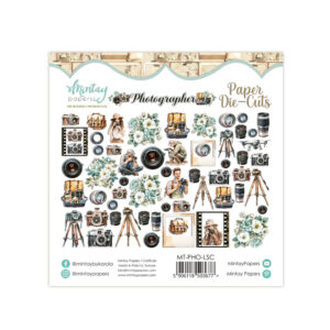 Alternative view of Mintay Papers, Paper Die-Cuts - Photographer, 60 pcs