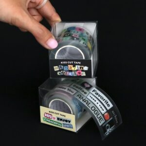 Iconic, Magazine Collage Kiss-cut Tape, 02 Words