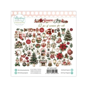 Alternative view of Mintay Papers, Paper Die-Cuts - Season of Joy, 63 pcs