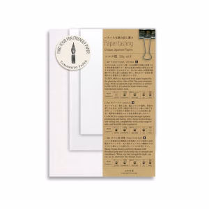 Yamamoto Paper, Paper Tasting Writing Pad Set – Pen Friendly Silky vol.4