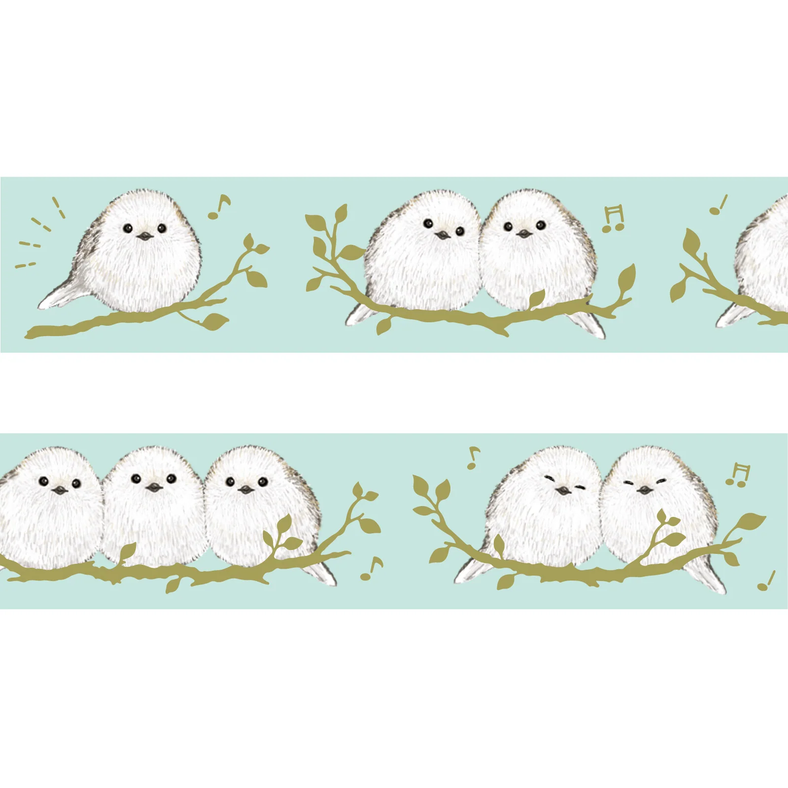 Papier Platz, Washi Tape – Long-Tailed Tit by MILINA