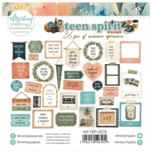Alternative view of Mintay Papers, Paper Ephemera - Teen Spirit, 36 pcs