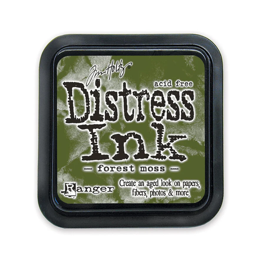 Ranger, Tim Holtz, Distress Ink Pad, Forest Moss